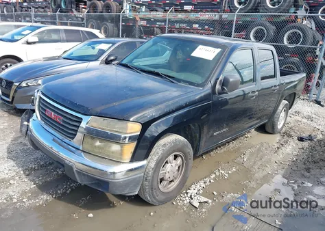 2005 GMC Canyon Sle z USA, uszkodzony, nr VIN 1GTCS136358150187